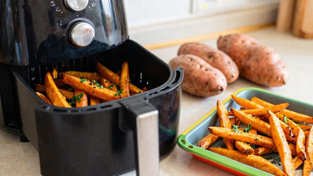 9 Crispy Air Fryer Sweet Potato Fries Recipes Naturally Sweet and Addictive - Hot Cook Recipes