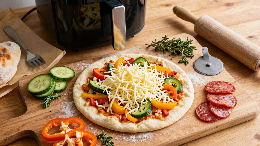 8 Easy Air Fryer Pizza Recipes for Crispy Crust and Melty Cheese in Minutes - Hot Cook Recipes