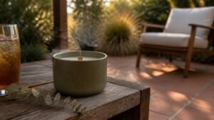 citronella candles for bugs