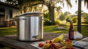 crawfish boilers for cajun feasts