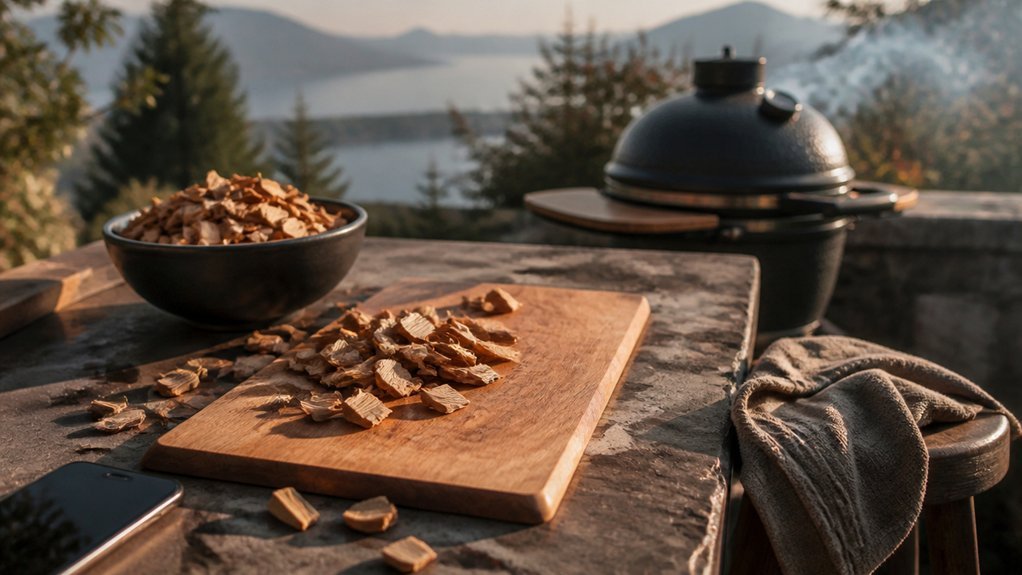 five top wood chips for salmon smoking