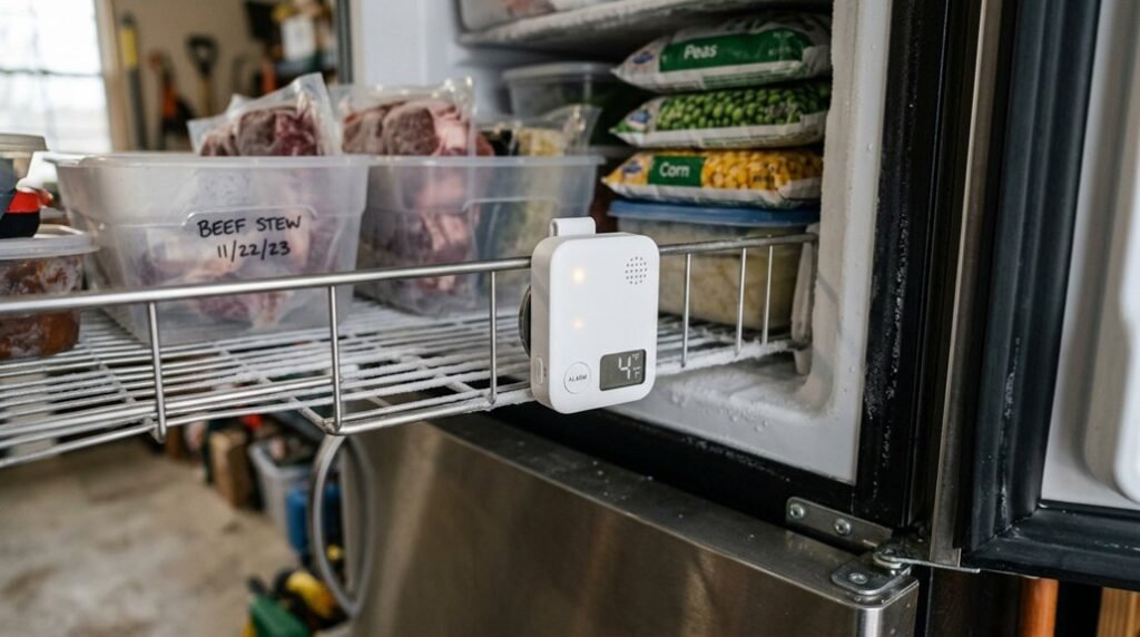 freezer alarms for food protection